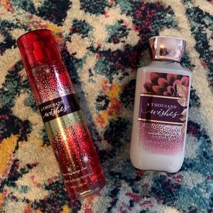 A Thousand Wishes lotion and spray